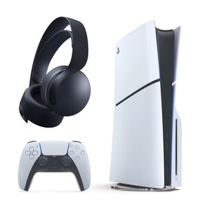 Konsola SONY PlayStation 5 Slim + Słuchawki SONY Pulse 3D Czarny