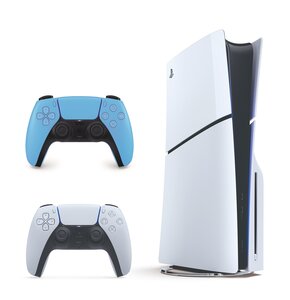 Konsola SONY PlayStation 5 Slim + Kontroler SONY DualSense Gwiezdny Błękit