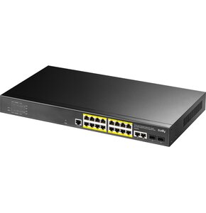 Switch CUDY GS2018PS2-200W Gigabit Ethernet, 21 portów, Funkcja PoE, Zarządzalny