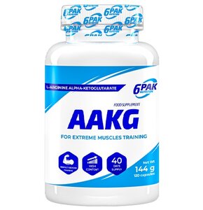 Aminokwasy AAKG 6PAK (120 kapsułek)
