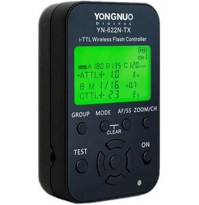 U Wyzwalacz radiowy YONGNUO YN-622N-TX LCD do Nikon