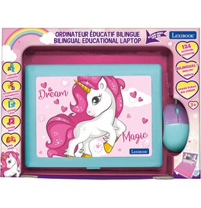 Zabawka laptop edukacyjny LEXIBOOK Unicorn JC598UNII17