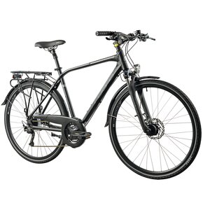 Rower trekkingowy INDIANA X-Road 4.0 M23 28 cali męski Czarno-szary