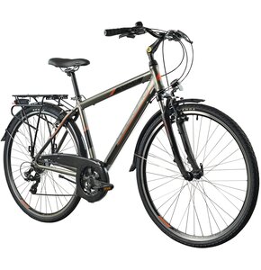 Rower trekkingowy INDIANA X-Road 1.0 M19 28 cali męski Brązowy 2024