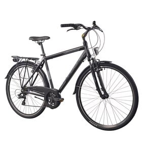 Rower trekkingowy INDIANA X-Road 1.0 M17 28 cali Amar męski Czarny