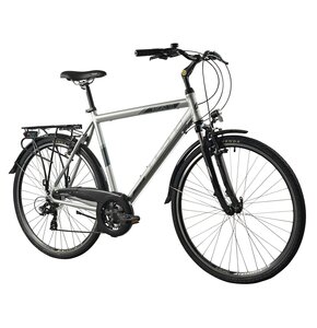 Rower trekkingowy INDIANA X-Road 1.0 M23 28 cali Amar męski Srebrny