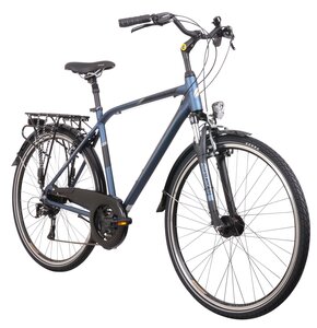 Rower trekkingowy INDIANA X-Road 3.0 M19 28 cali męski Niebieski