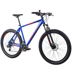 Rower górski MTB INDIANA X-Enduro 2.7 M15 27.5 cala męski Niebiesko-czerwony
