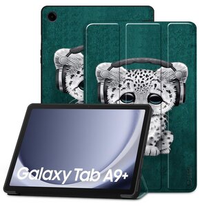 Etui na Galaxy Tab A9+ TECH-PROTECT SmartCase Sad Cat
