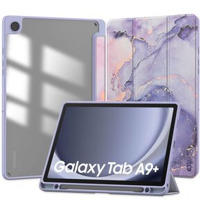 Etui na Galaxy Tab A9+ Plus 11.0 X210/X215/X216 TECH-PROTECT SC Pen Hybrid Fioletowy