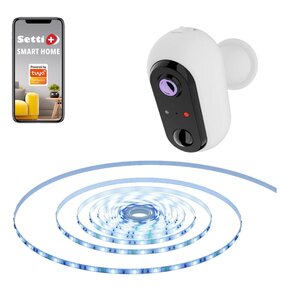 Kamera SETTI+ SC853 + Taśma LED SETTI+ SLS705 5m Wi-Fi