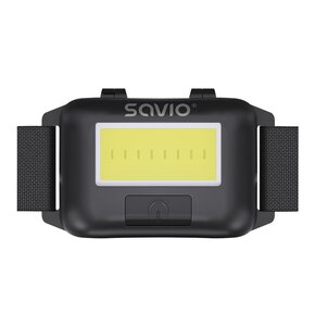 Latarka czołowa LED SAVIO FL-01 Czarny