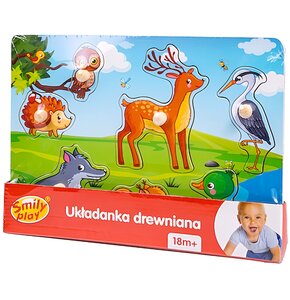 Układanka SMILY PLAY Las SPW83611 (7 elementów)