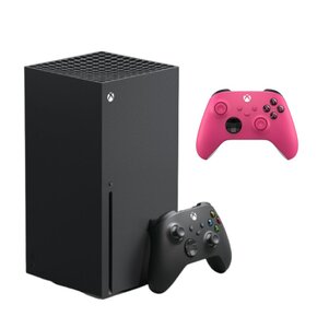 Konsola MICROSOFT XBOX Series X z napędem Blu-ray 4K UHD + Kontroler MICROSOFT bezprzewodowy Xbox Deep Pink
