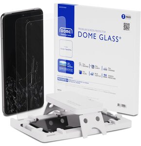 Szkło hartowane WHITESTONE Dome Glass do Google Pixel 8 Pro (2szt.) + lampa UV