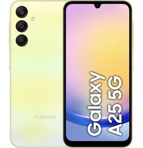 Smartfon SAMSUNG Galaxy A25 6/128 5G 6.5" 120Hz Żółty SM-A256