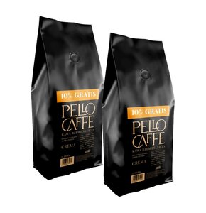 Kawa ziarnista PELLO CAFFE Crema 2 x 1.1 kg