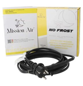 Kabel grzewczy MISSION AIR No Frost z termostatem 2 m