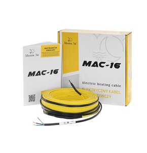 Kabel grzewczy wewnętrzny MISSION AIR MAC-16 W/m 33m (528W)