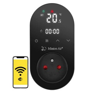 Regulator MISSION AIR Nest Czarny