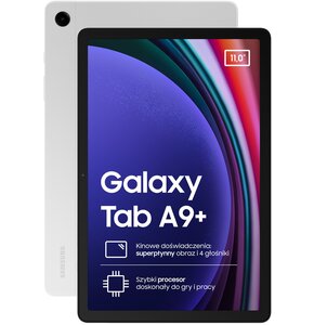 Tablet SAMSUNG Galaxy Tab A9+ 11" 8/128 GB Wi-Fi Srebrny