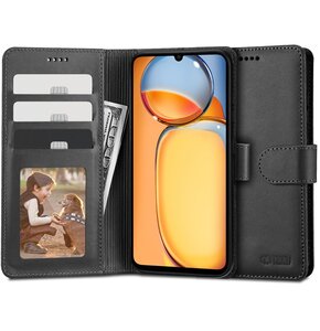 Etui TECH-PROTECT Wallet do Xiaomi Redmi 13C/Poco C65 Czarny