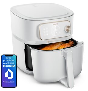 Air Fryer Frytkownica beztłuszczowa PHILIPS Ovi Smart 2.0 XXL HD9876/20 Air Fryer (Wi-FI)  ponad 1000 przepisów