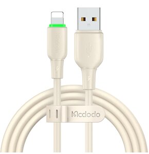 Kabel USB - Lightning MCDODO CA-4740 1.2 m Beżowy