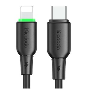 Kabel USB-C - Lightning MCDODO CA-4761 1.2 m Czarny
