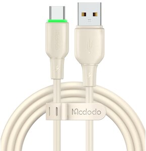 Kabel USB - USB-C MCDODO CA-4750 1.2 m Beżowy