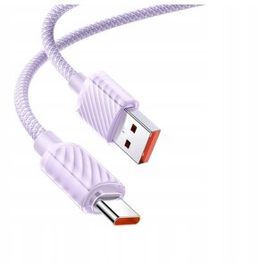 Kabel USB - USB-C MCDODO CA-3655 2m Fioletowy