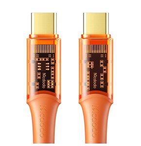 Kabel USB-C - USB-C MCDODO CA-2113 100W 1.8 m Pomarańczowy