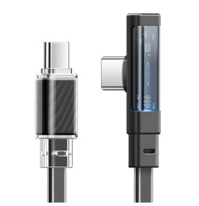Kabel USB-C - USB-C MCDODO CA-3450 LED 1.2 m Czarny