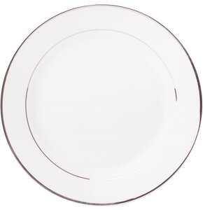 Talerz AMBITION Aura Srebrny 16.5 cm