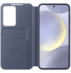 Etui SAMSUNG Smart View Wallet Case do Galaxy S24 Fioletowy EF-ZS921CVEGWW