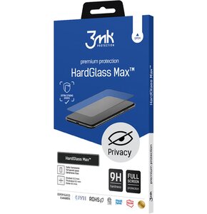 Szkło hartowane 3MK HardGlass Max Privacy do Apple iPhone 12 Pro Max