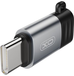 Adapter USB Typ C - Lightning XO NB263A Czarny matowy