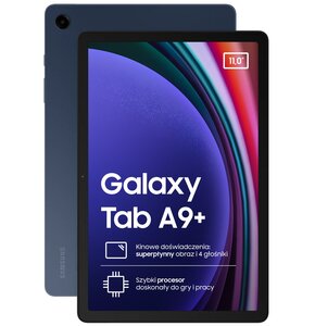 Tablet SAMSUNG Galaxy Tab A9+ 11" 4/64 GB Wi-Fi Niebieski