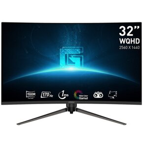 Monitor MSI G32CQ5P 31.5" 2560x1440px 170Hz 1 ms Curved