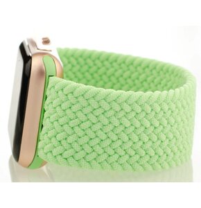 Pasek LUNA do Apple Watch 3/4/5/6/7/8/SE (42/44/45mm) Jasnozielony