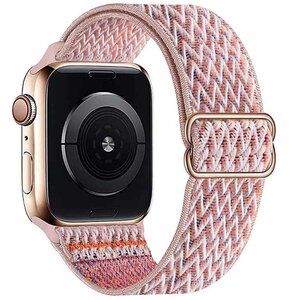 Pasek LUNA do Apple Watch 3/4/5/6/7/8/SE (42/44/45 mm) A00024 Różowo-piaskowy