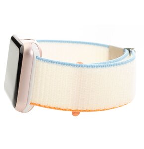 Pasek LUNA do Apple Watch 3/4/5/6/7/8/SE (42/44/45mm) A00070 Kremowy