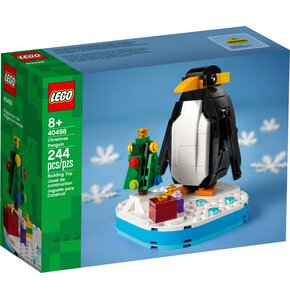 U LEGO Merchandise Bożonarodzeniowy pingwin 40498