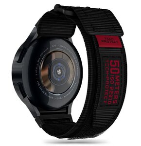 Pasek TECH-PROTECT Scout Pro do Samsung Galaxy Watch 4/5/5 Pro/6 (40/42/43/44/45/46 mm) Czarny