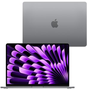 Laptop APPLE MacBook Air 2023 15.3" Retina M2 16GB RAM 256GB SSD macOS Gwiezdna szarość
