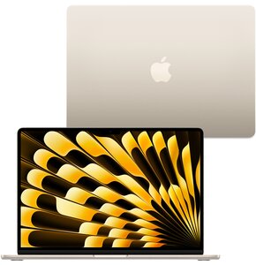 Laptop APPLE MacBook Air 2023 15.3" Retina M2 16GB RAM 512GB SSD macOS Księżycowa poświata
