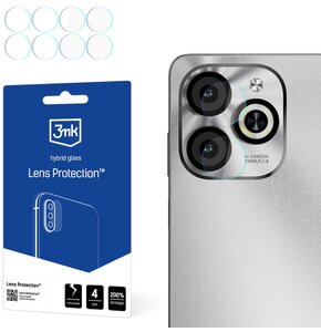 Szkło hybrydowe na obiektyw 3MK Lens Protection do Infinix Smart 8 HD