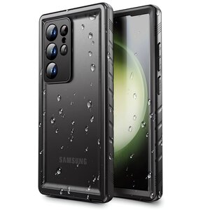 Etui wodoodporne TECH-PROTECT Shellbox IP68 do Samsung Galaxy S24 Ultra Czarny