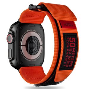 Pasek TECH-PROTECT Scout Pro do Apple Watch 4/5/6/7/8/9/SE/Ultra 1/2 (42/44/45/49 mm) Pomarańczowy
