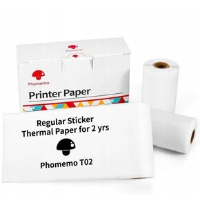 Papier PHOMEMO Q12-RMS2 Samoprzylepny 70g 3 arkusze 3.5 m